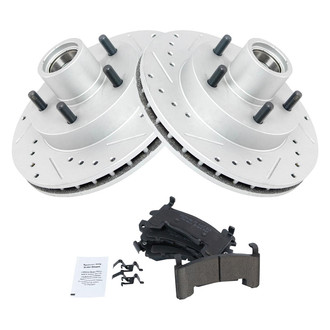 TRQ® - Performance Ceramic Front Brake Kit