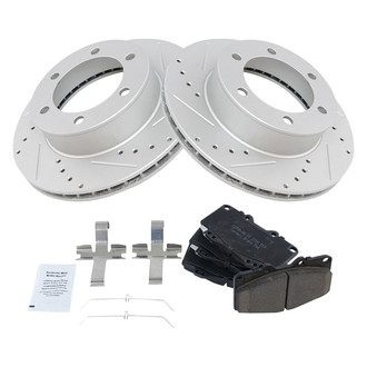 TRQ® - Performance Ceramic Front Brake Kit
