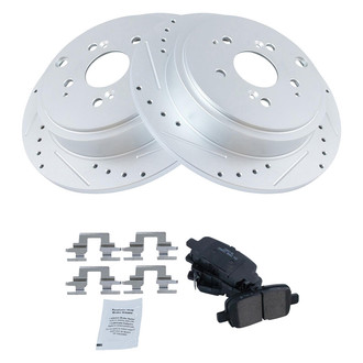 TRQ® - Performance Ceramic Rear Brake Kit