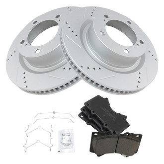 TRQ® - Performance Ceramic Front Brake Kit
