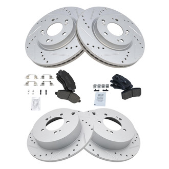 TRQ® - Performance Ceramic Brake Kit