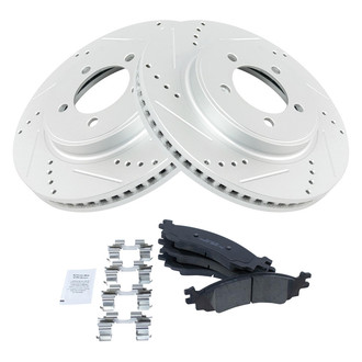 TRQ® - Performance Ceramic Front Brake Kit