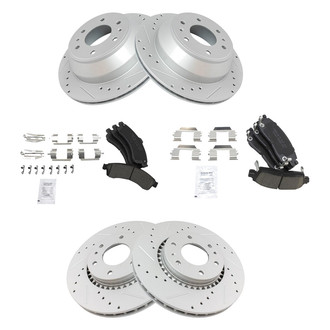 TRQ® - Performance Ceramic Brake Kit
