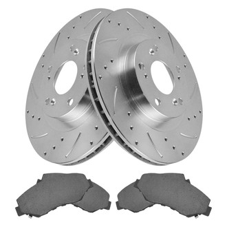 TRQ® - Performance Ceramic Front Brake Kit