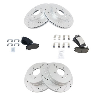 TRQ® - Performance Ceramic Brake Kit