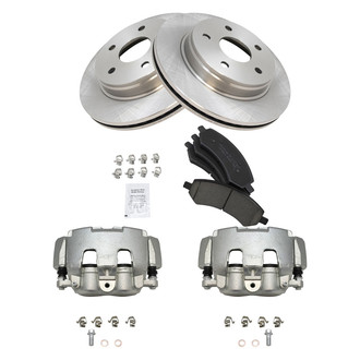 TRQ® - Disc Brake Kit with Ceramic Pads and Calipers