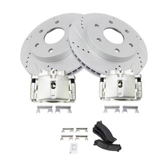 TRQ® - Performance Ceramic Brake Kit with Calipers