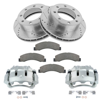 TRQ® - Performance Ceramic Brake Kit with Calipers