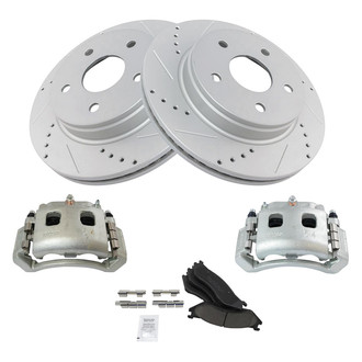 TRQ® - Performance Ceramic Brake Kit with Calipers