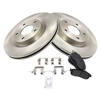 TRQ® - Front Disc Brake Kit with Ceramic Pads