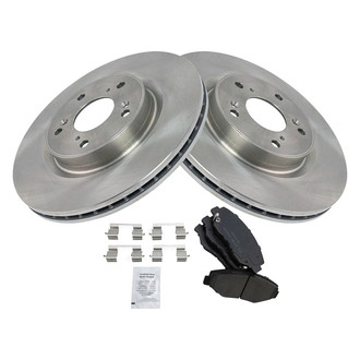 TRQ® - Front Disc Brake Kit with Ceramic Pads