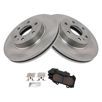 TRQ® - Front Disc Brake Kit with Ceramic Pads