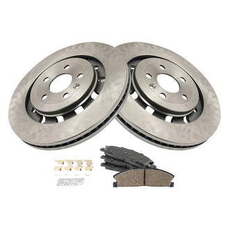 TRQ® - Front Disc Brake Kit with Ceramic Pads