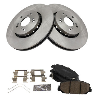 TRQ® - Front Disc Brake Kit with Ceramic Pads