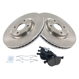 TRQ® - Front Disc Brake Kit with Ceramic Pads