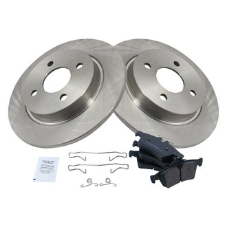 TRQ® - Rear Disc Brake Kit with Ceramic Pads