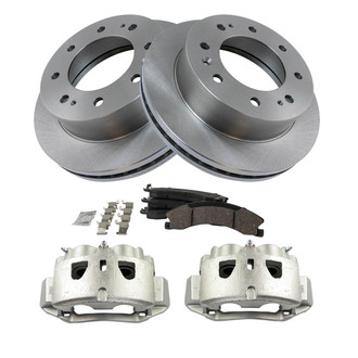 TRQ® - Front Disc Brake Kit with Ceramic Pads and Calipers