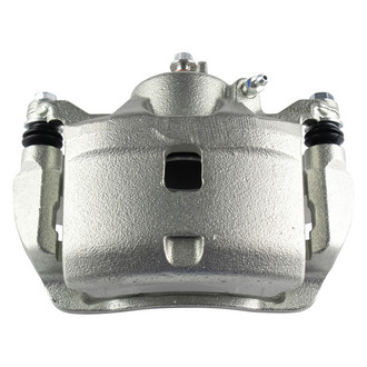 TRQ® - Front Disc Brake Kit with Semi-Metallic Pads and Calipers