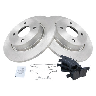 TRQ® - Rear Disc Brake Kit with Ceramic Pads