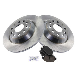 TRQ® - Rear Disc Brake Kit with Ceramic Pads