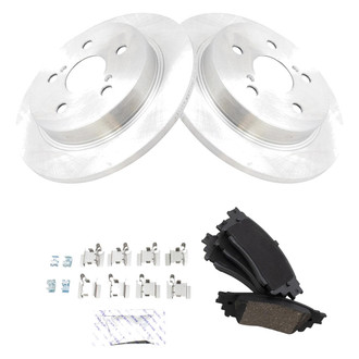 TRQ® - Rear Disc Brake Kit with Ceramic Pads
