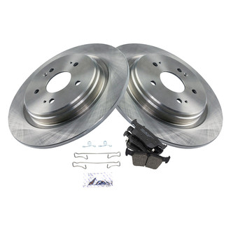 TRQ® - Rear Disc Brake Kit with Ceramic Pads