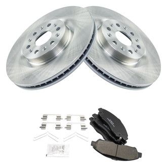 TRQ® - Front Disc Brake Kit with Ceramic Pads