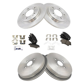 TRQ® - Disc Brake Kit with Ceramic Pads