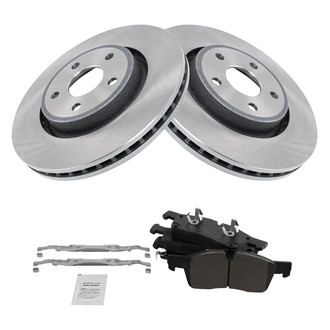 TRQ® - Front Disc Brake Kit with Ceramic Pads