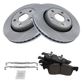 TRQ® - Front Disc Brake Kit with Ceramic Pads