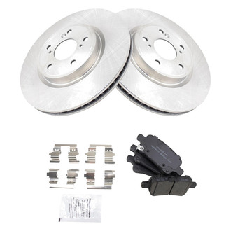 TRQ® - Front Disc Brake Kit with Ceramic Pads