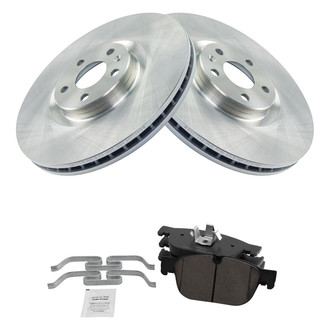 TRQ® - Front Disc Brake Kit with Ceramic Pads