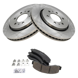 TRQ® - Front Disc Brake Kit with Ceramic Pads