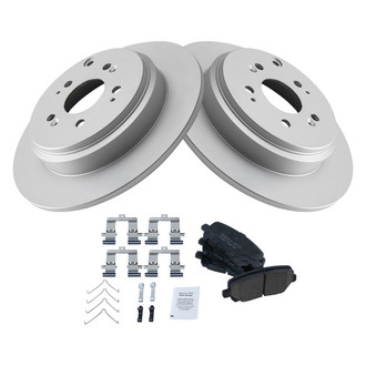 TRQ® - Rear Disc Brake Kit with Ceramic Pads