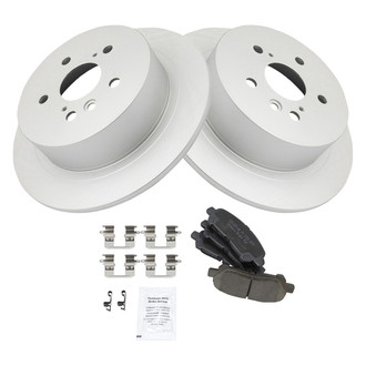 TRQ® - Rear Disc Brake Kit with Ceramic Pads