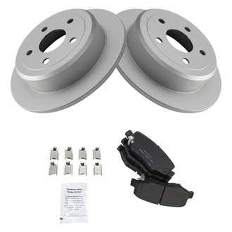 TRQ® - Rear Disc Brake Kit with Ceramic Pads
