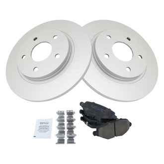 TRQ® - Rear Disc Brake Kit with Ceramic Pads