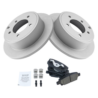 TRQ® - Rear Disc Brake Kit with Ceramic Pads