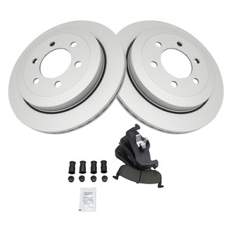 TRQ® - Rear Disc Brake Kit with Ceramic Pads