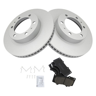 TRQ® - Front Disc Brake Kit with Ceramic Pads
