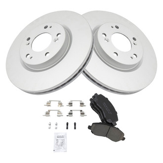 TRQ® - Front Disc Brake Kit with Ceramic Pads