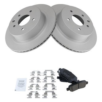 TRQ® - Rear Disc Brake Kit with Ceramic Pads