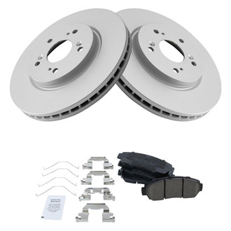 TRQ® - Front Disc Brake Kit with Ceramic Pads