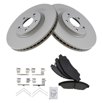 TRQ® - Front Disc Brake Kit with Ceramic Pads