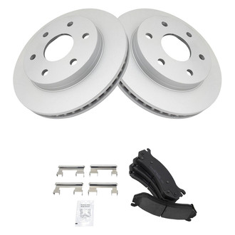 TRQ® - Front Disc Brake Kit with Ceramic Pads
