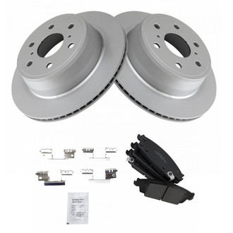TRQ® - Rear Disc Brake Kit with Ceramic Pads