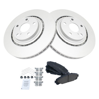TRQ® - Front Disc Brake Kit with Ceramic Pads