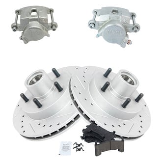 TRQ® - Performance Ceramic Brake Kit with Calipers