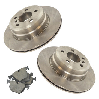 TRQ® - Rear Disc Brake Kit with Ceramic Pads