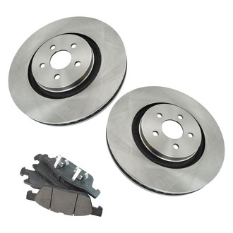 TRQ® - Front Disc Brake Kit with Ceramic Pads